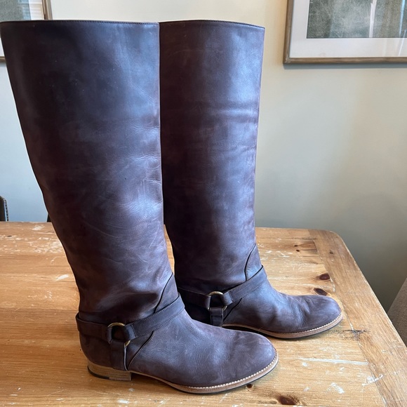 Peter Nappi Steeplechase Tall Leather Equestrian Boot - Picture 3 of 8